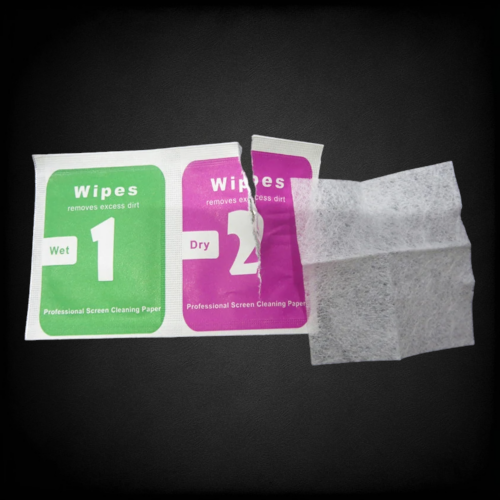 Салфетки для экрана дисплеев 1 и 2 (влажная + сухая)
