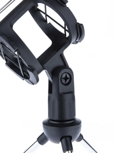 Настольный держатель для микрофона с акустическим поп фильтром POP SHIELD