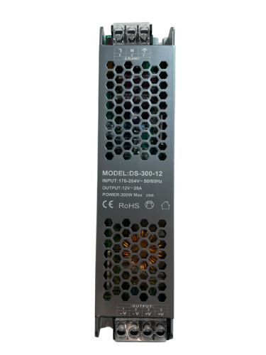 Блок питания 12V 25A 300W DS-300-12 (300 ватт 12 вольт 25 ампер)