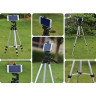 Штатив телескопический трипод Tripod-3110 с держателем для телефона и чехом
