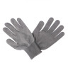 Перчатки рабочие хозяйственные х/б нейлоновые с точками ПВХ серые 5 пар/упаковка