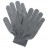 Перчатки рабочие хозяйственные х/б нейлоновые с точками ПВХ серые 5 пар/упаковка