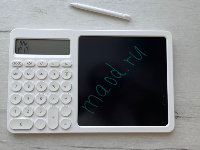 Графический планшет с калькулятором со стилусом для рисования