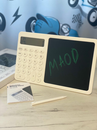 Графический планшет с калькулятором со стилусом для рисования