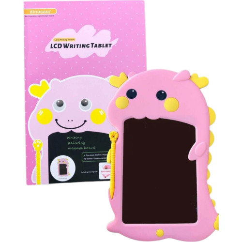 Детский графический планшет для рисования и письма со стилусом Динозаврик
