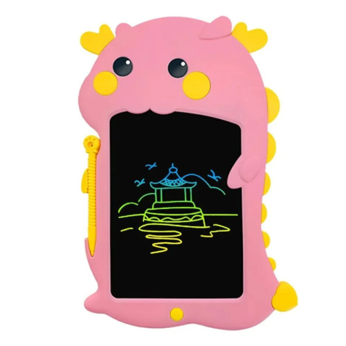 Детский графический планшет для рисования и письма со стилусом Динозаврик