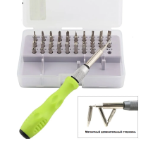 Многофункциональный набор отверток 32 в 1 в пластиковом пенале / отвертки для точных работ со сменными битами T32 (32шт)