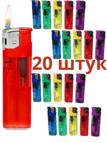 нажимные прозрачные Br B555, 5 цветов