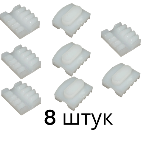 JOK-52 уплотнители, пластиковые вкладки для стекла и панели крепежей JOK-51,55,78, R7,R7a,R52,R47