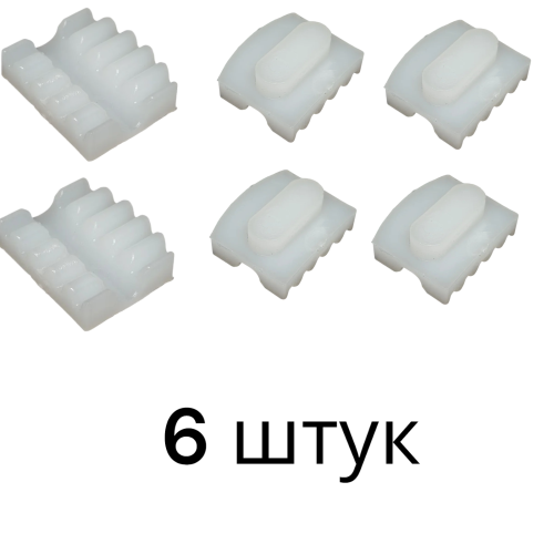 JOK-52 уплотнители, пластиковые вкладки для стекла и панели крепежей JOK-51,55,78, R7,R7a,R52,R47
