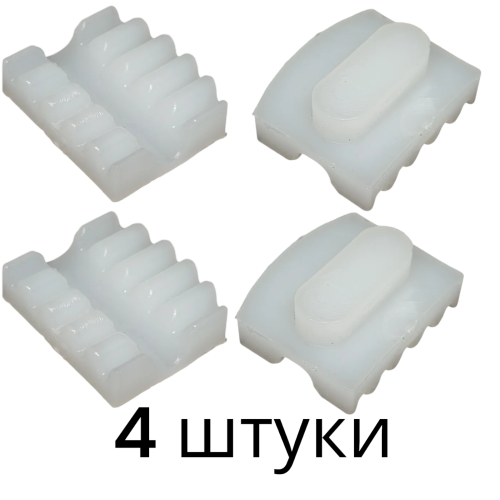 JOK-52 уплотнители, пластиковые вкладки для стекла и панели крепежей JOK-51,55,78, R7,R7a,R52,R47