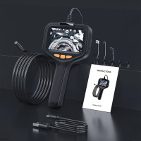 P200 Эндоскоп с экраном водонепроницаемый гибкий 10 метров с подсветкой
