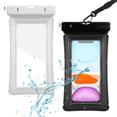 Универсальный водонепроницаемый чехол для телефона со шнурком / Непромокаемый влагоустойчивый чехол для смартфона и документов