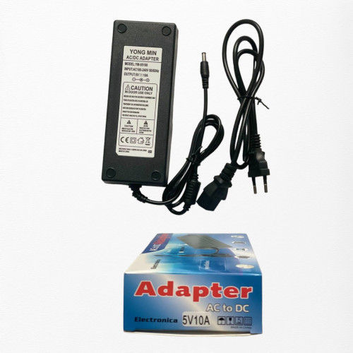 Универсальный блок питания Адаптер 5V 10A AC/DC Adapter YM05100 (5 вольт 10 ампер)