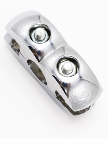 JOK-55 (R-7A) двусторонний держатель панели и стекла к трубе джокер 25мм + ключ