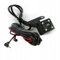 Камера заднего вида 5 pin 4led с проводом 5 метров  2,5 jack / камера 5 пин для зеркала видеорегистратора