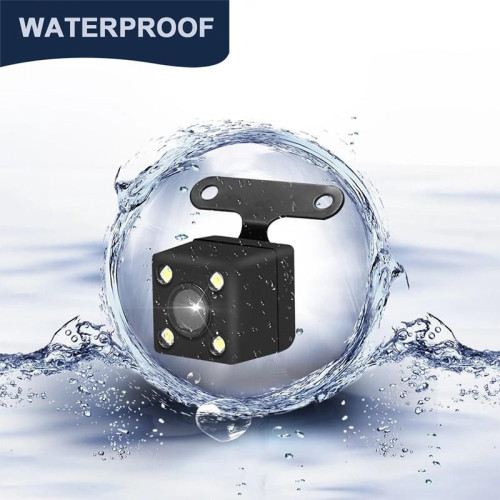 Камера заднего вида 5 pin 4led с проводом 5 метров  2,5 jack / камера 5 пин для зеркала видеорегистратора