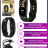 Умные смарт фитнес часы браслет QW16 Smart Bracelet