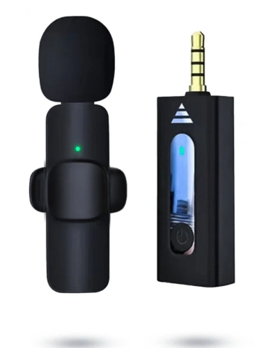 Петличный микрофон беспроводной 3.5mm AUX K35