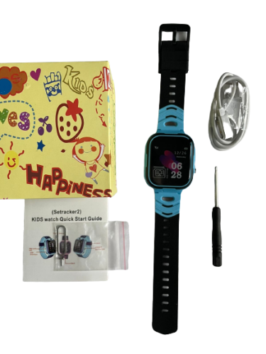 Умные часы для детей влагозащитные с камерой / Детские часы с функцией SOS, с SIM-картой и отслеживанием / Smart Baby Watch W28