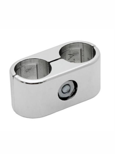 Двойной параллельный крепеж Uno-02 / R-55 для трубы джокер + ключ для соединителя