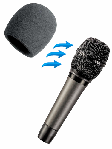 Ветрозащитная насадка для микрофона, толстый поролон