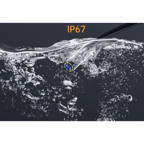P200 Эндоскоп с экраном водонепроницаемый гибкий 5 метров с подсветкой