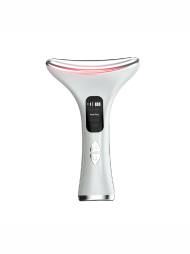 Электрический массажер микротоковый  для лица и шеи с LED-терапией