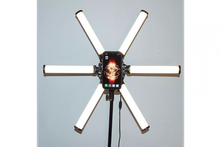 Профессиональная лампа для съемок 65см с усиленным штативом и сумкой