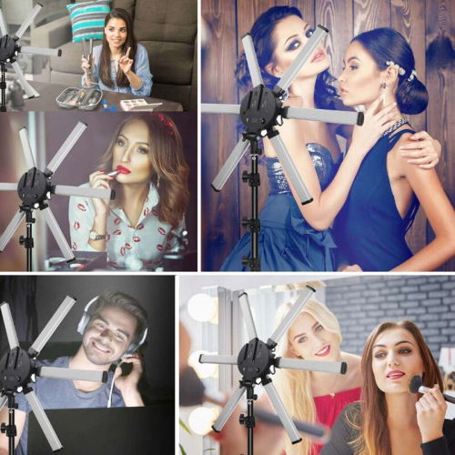 Профессиональная лампа для съемок 65см с усиленным штативом и сумкой