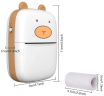 Детский мини термо принтер блютуз Mini Printer / портативный карманный принтер для смартфона