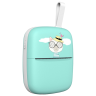 Детский мини термо принтер блютуз Mini Printer / портативный карманный принтер для смартфона