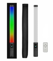 Ручная светодиодная лампа палка разноцветная RGB light stick / RGB Палка для тик тока на аккумуляторе
