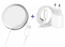 Комплект 3 в 1 для зарядки iPhone 20W (СЗУ Type-C Lighting с кабелем + беспроводное зарядное устройство магнитное Magsafe)