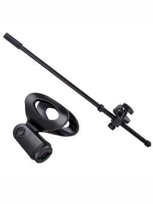 Перекладина штанга 58см для стойки микрофона с держателем