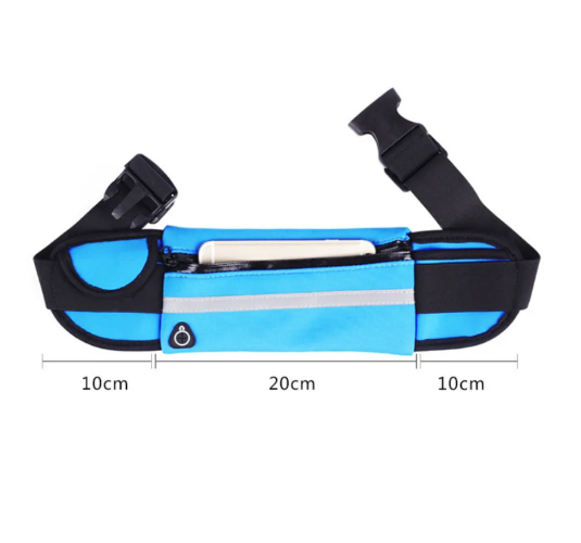 Спортивная сумка резинка на пояс для телефона, документов, ключей, воды