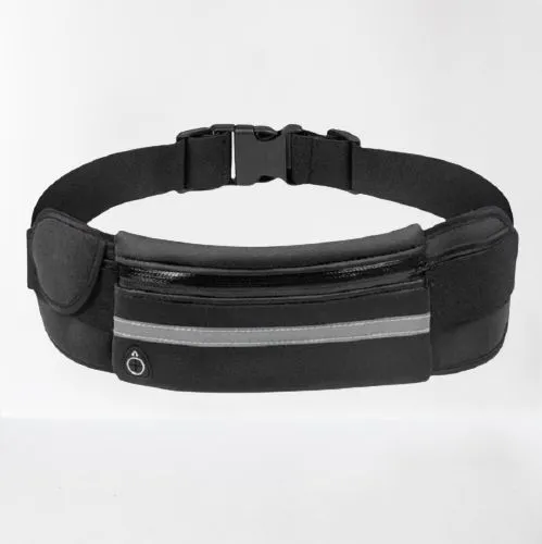 Спортивная сумка резинка на пояс для телефона, документов, ключей, воды