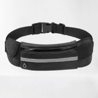 Спортивная сумка резинка на пояс для телефона, документов, ключей, воды