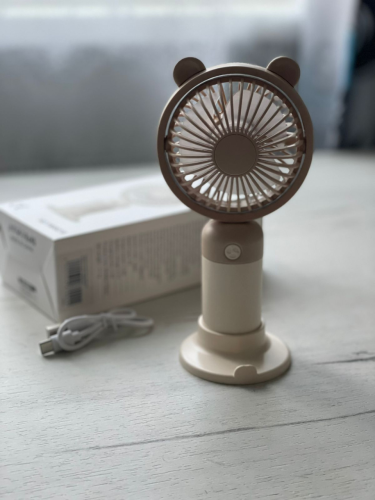 Настольный ручной портативный мини вентилятор YM88216A