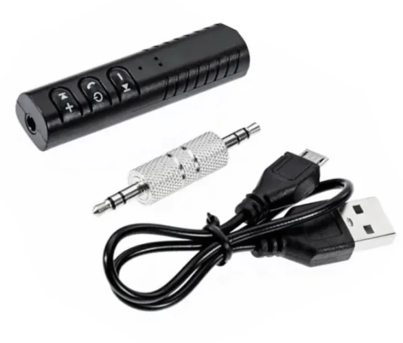 Блютуз приемник адаптер AUX Car Wireless LV-B09 / Автомобильный Bluetooth ресивер / беспроводной аудиоприемник