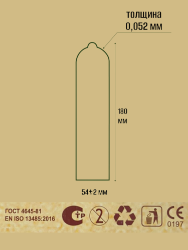 Презервативы Изделие №2 гладкие неароматизированные 36 штук
