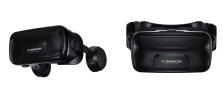 Очки виртуальной реальности с наушниками VR SHiNECON 10.0 + Пульт Bluetooth