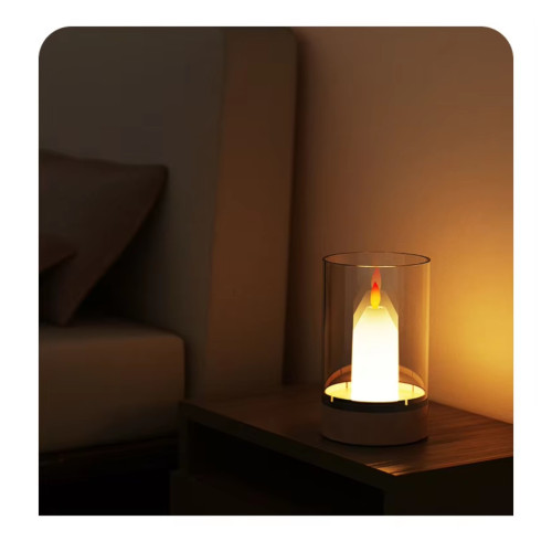 Светильник ночник свеча светодиодный беспроводной с ИК датчиком