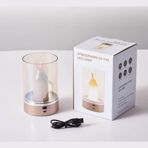 Светильник ночник свеча светодиодный беспроводной с ИК датчиком