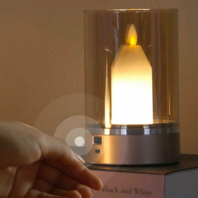 Светильник ночник свеча светодиодный беспроводной с ИК датчиком